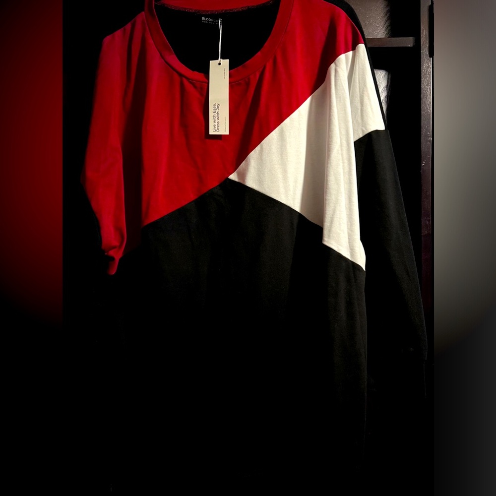 Bloomchic color block sweater NWT 22/24